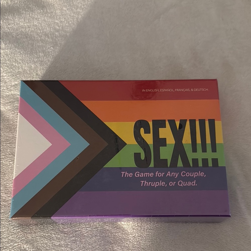 SEX!!! The Game for Any Couple, Thruple, or Quad-BRAND NEW WITH TAGS